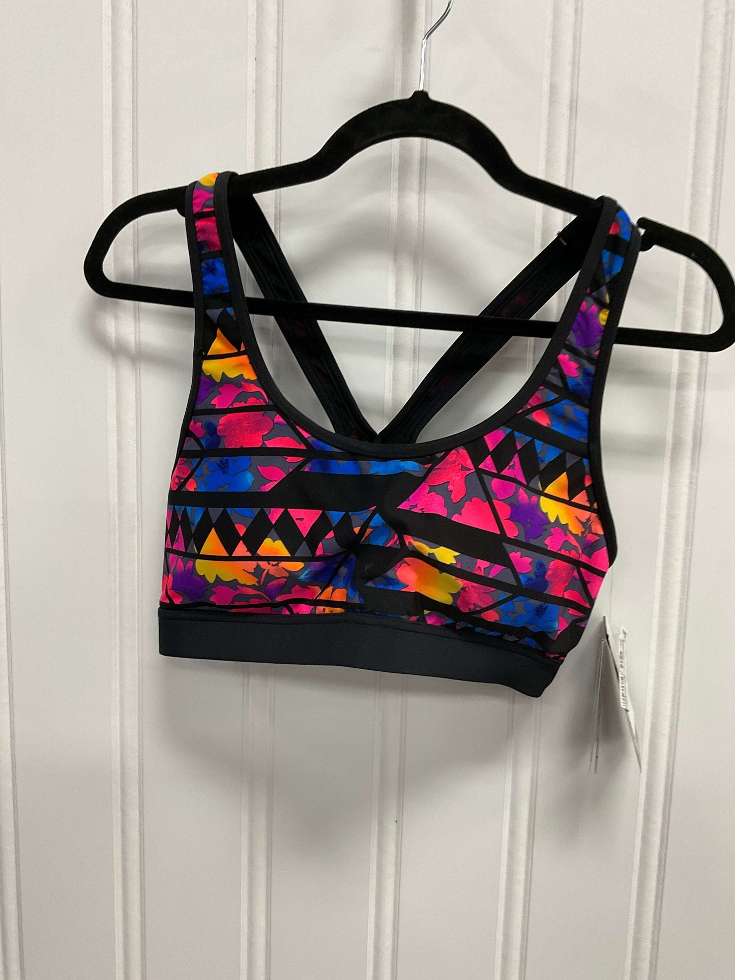 Athletic Bra By Clothes Mentor In Multi, Size:L