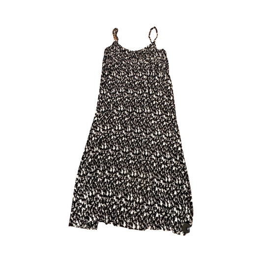 Dress Casual Maxi By Asos In Black & White, Size:4X