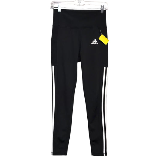 Athletic Leggings By Adidas In Black, Size:S