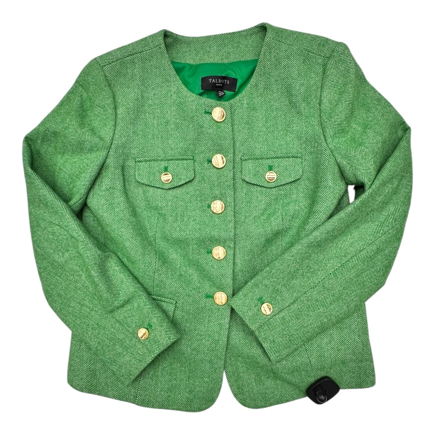 Blazer By Talbots In Green, Size:6P