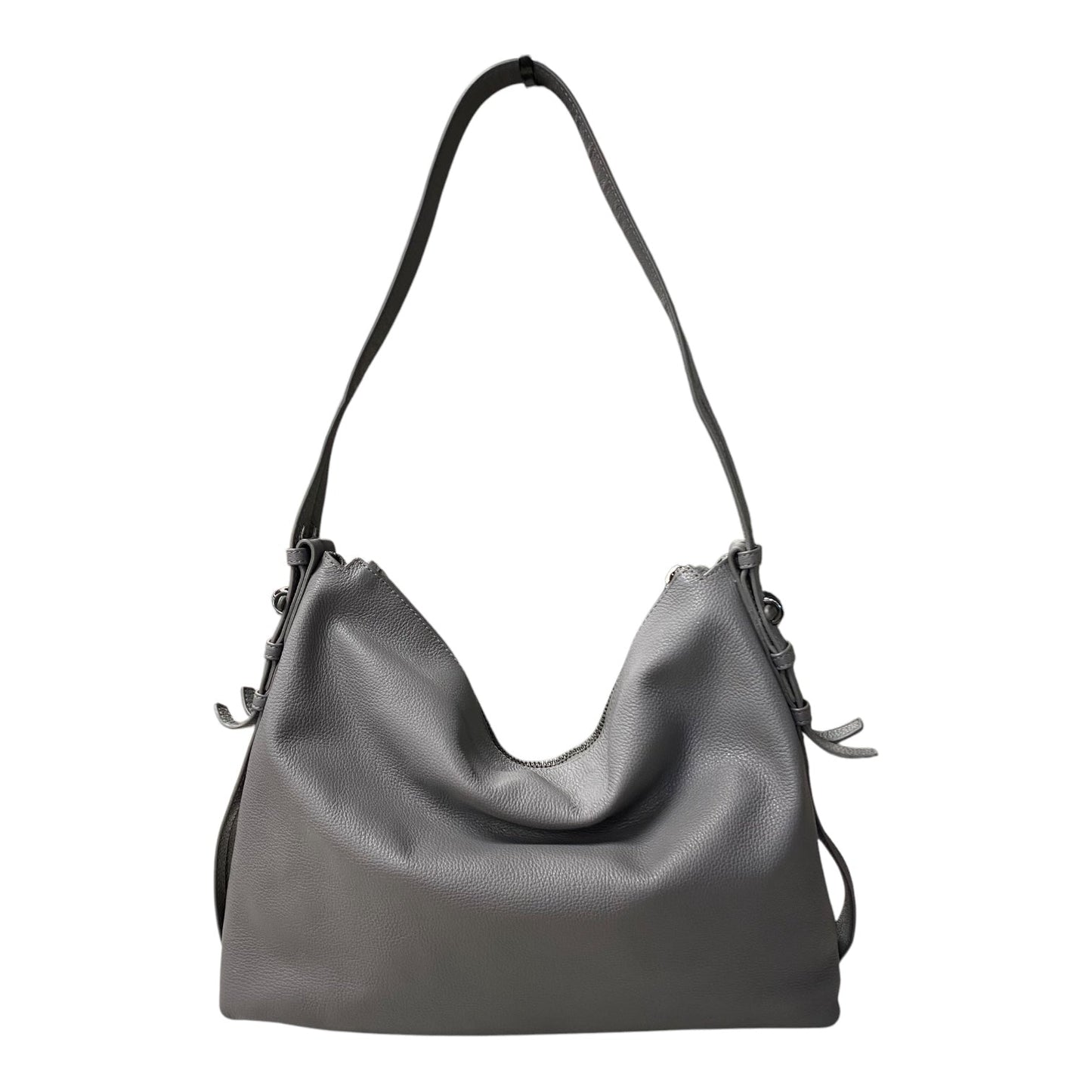 Handbag Leather By Botkier In Grey, Size:Large