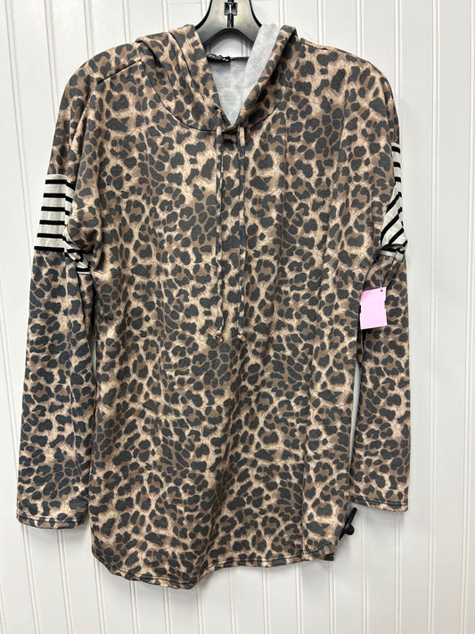 Top Ls By Clothes Mentor In Animal Print, Size:M