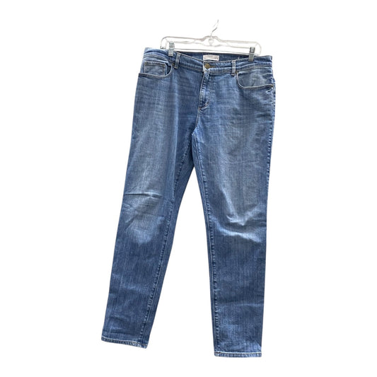Jeans Straight By Loft In Blue, Size:10