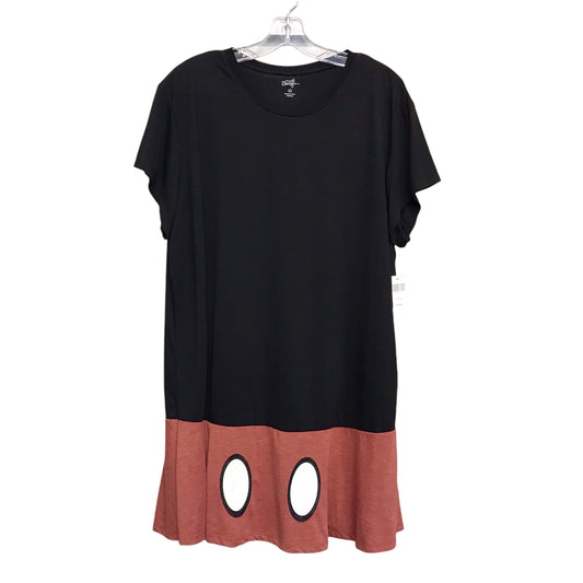 Top Ss By Disney Store In Black, Size:1X