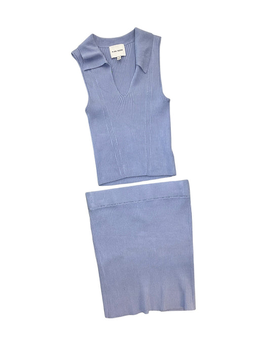 Skirt Set 2Pc By Pink Rose In Blue, Size:S