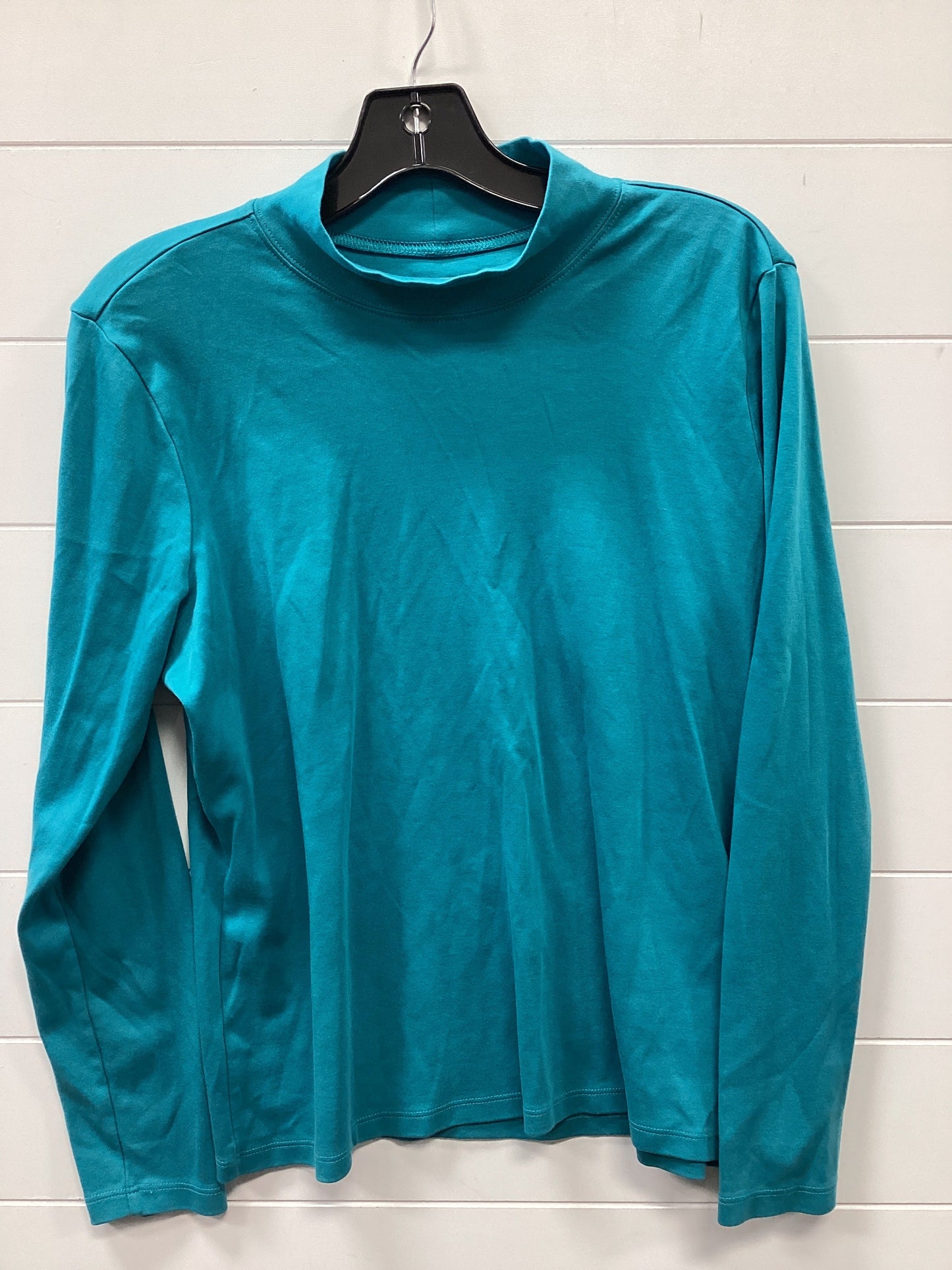 Top Ls By L.L. Bean In Teal, Size:L