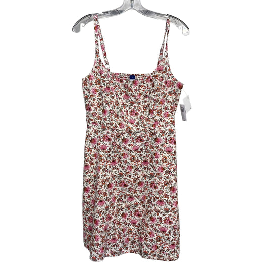 Dress Casual Short By Old Navy In Floral Print, Size:M