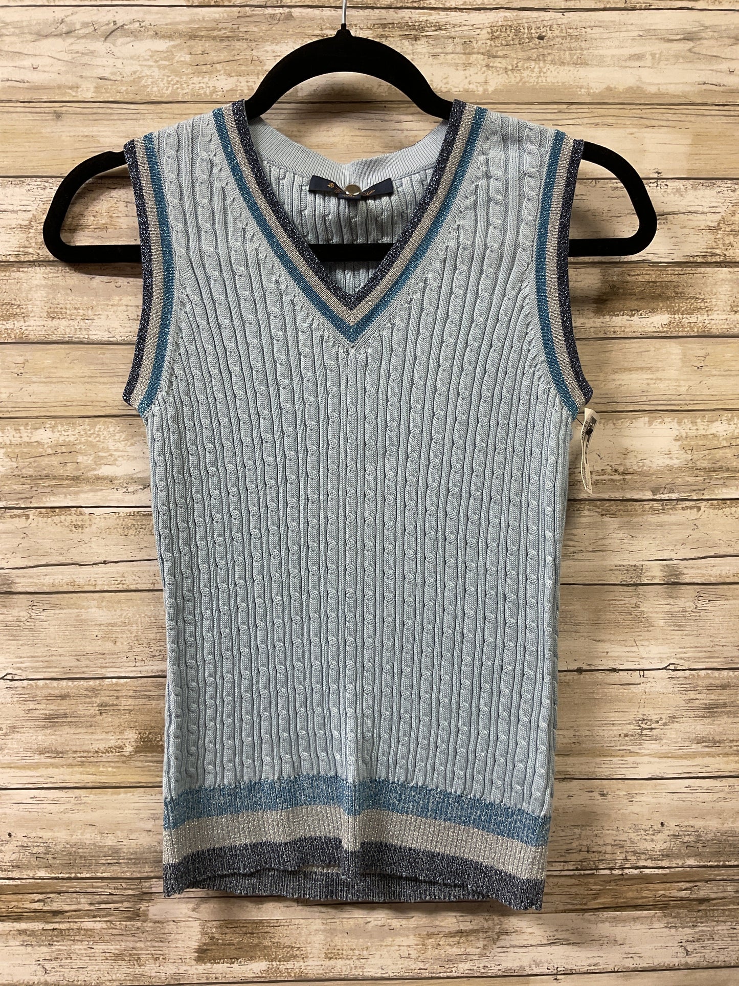 Vest Other By Brooks Brothers In Blue, Size:S