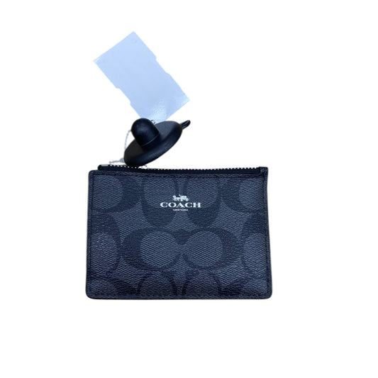 Wallet Designer By Coach In Black, Size:Small