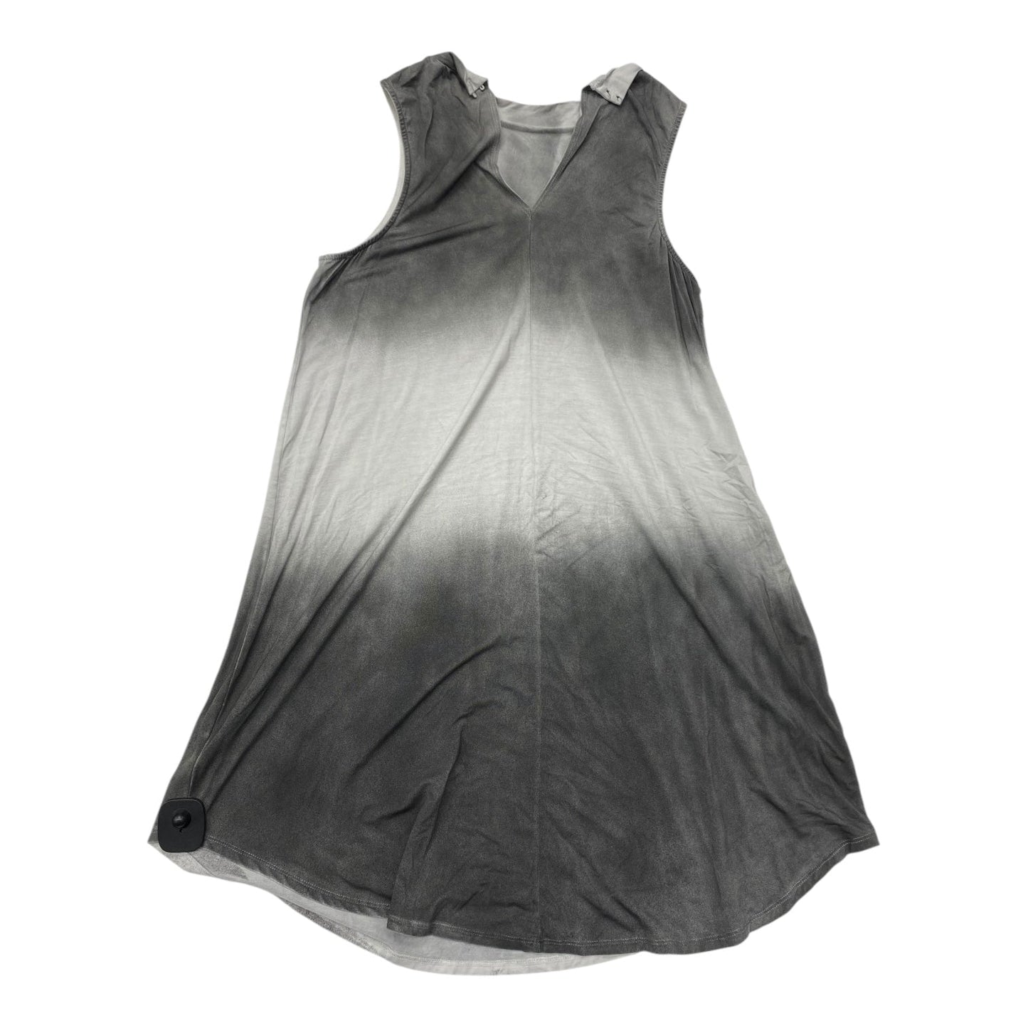 Dress Casual Midi By Hem & Thread In Grey & White, Size:M