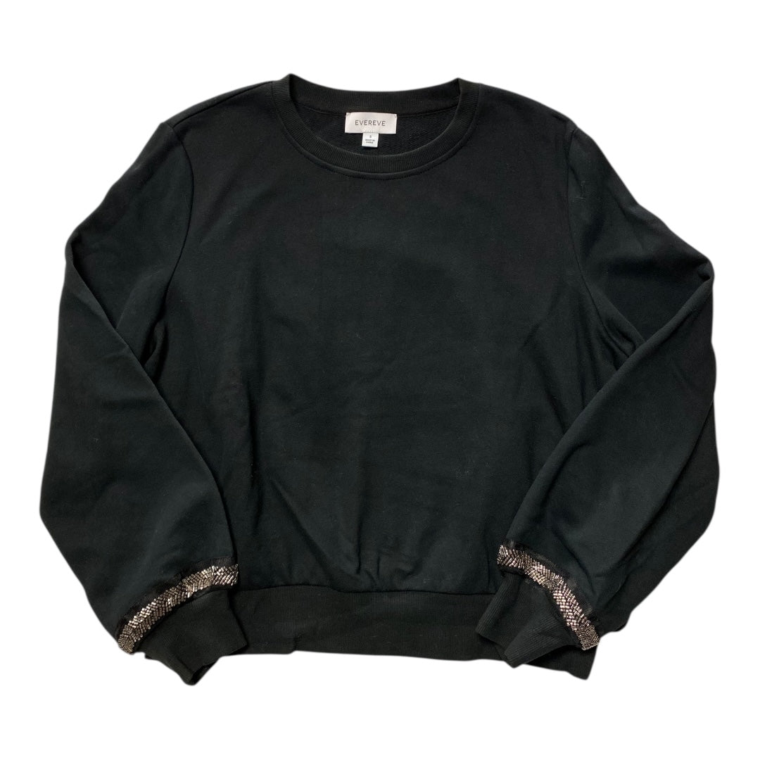 Sweatshirt Crewneck By Evereve In Black, Size:S