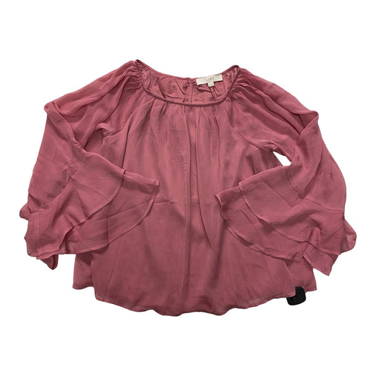 Top Ls By Loft In Pink, Size:S