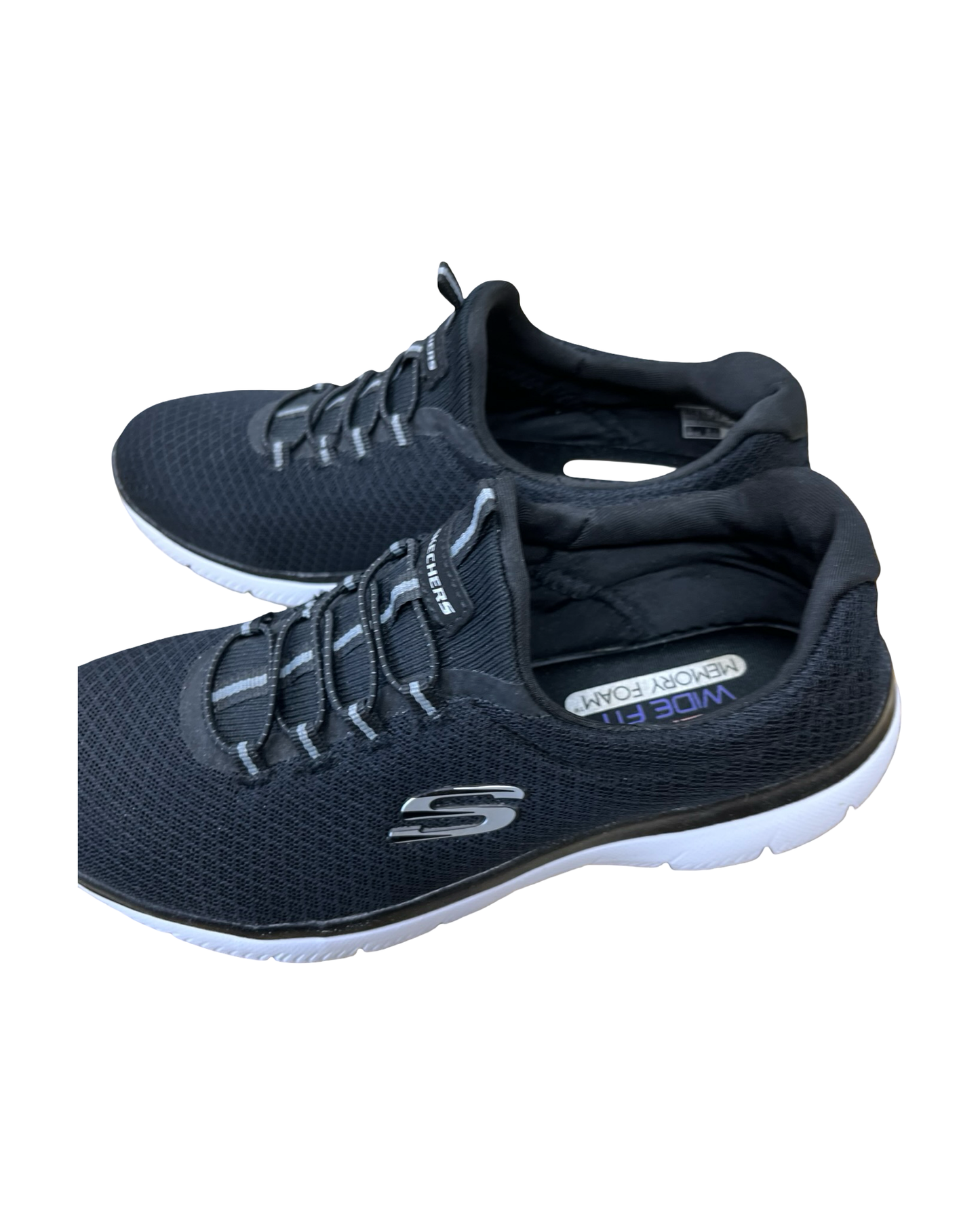 Shoes Athletic By Skechers In Black, Size:7