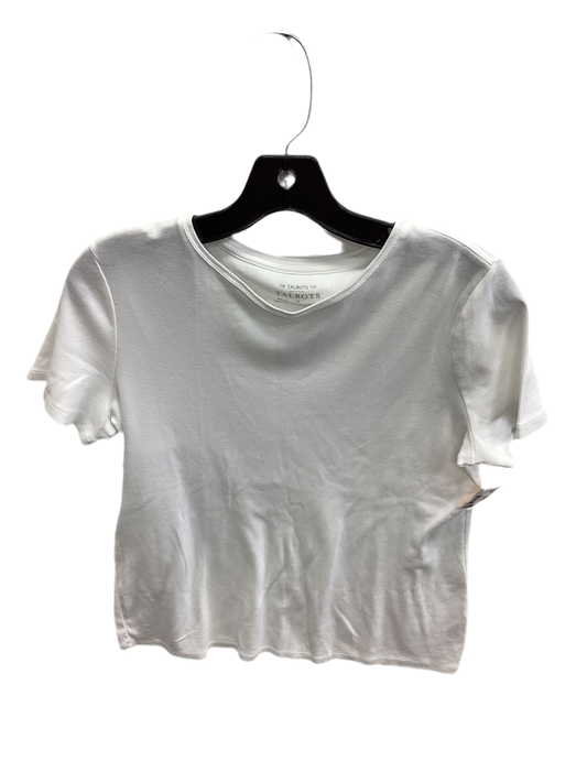 Top Ss By Talbots In White, Size:M