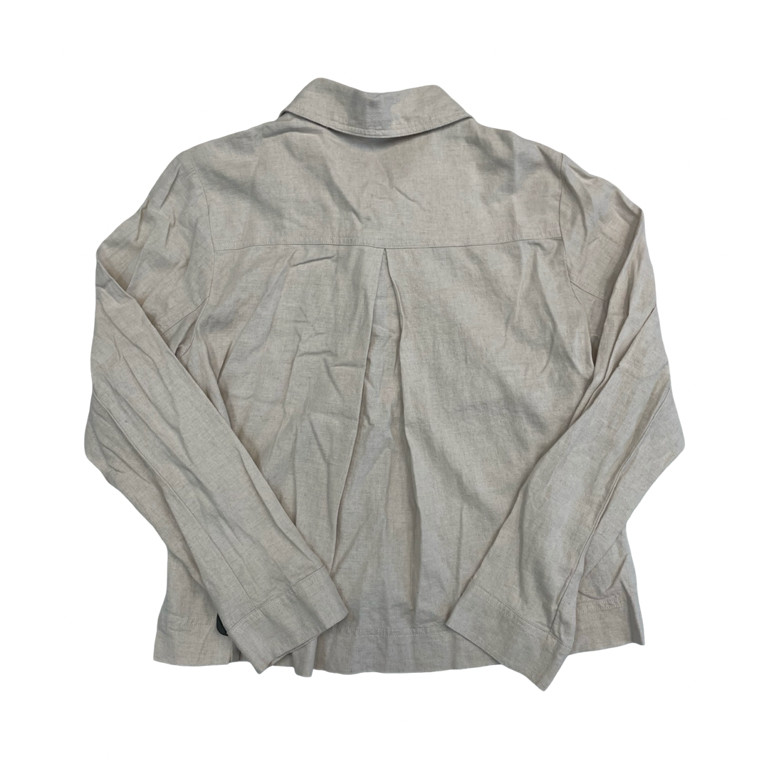 Blazer By Lucky Brand In Tan, Size:S