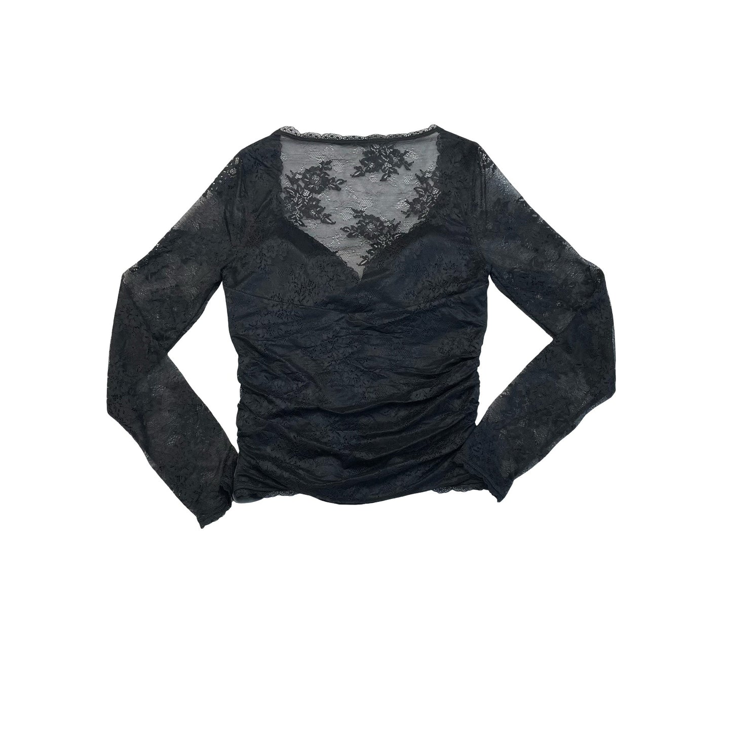 Top Ls By Abercrombie And Fitch In Black, Size:M