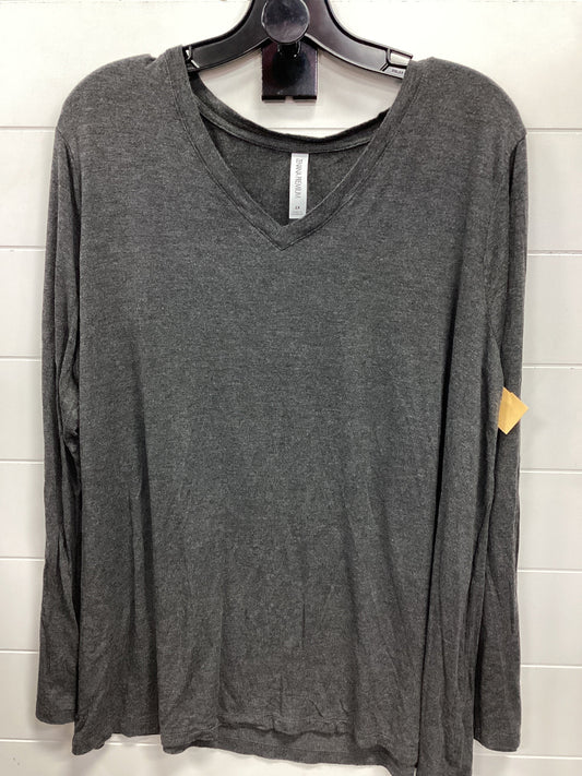Top Ls By Zenana Outfitters In Grey, Size:2X