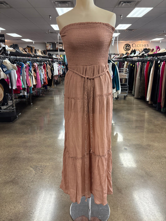 Jumpsuit By Love Tree In Brown, Size:S