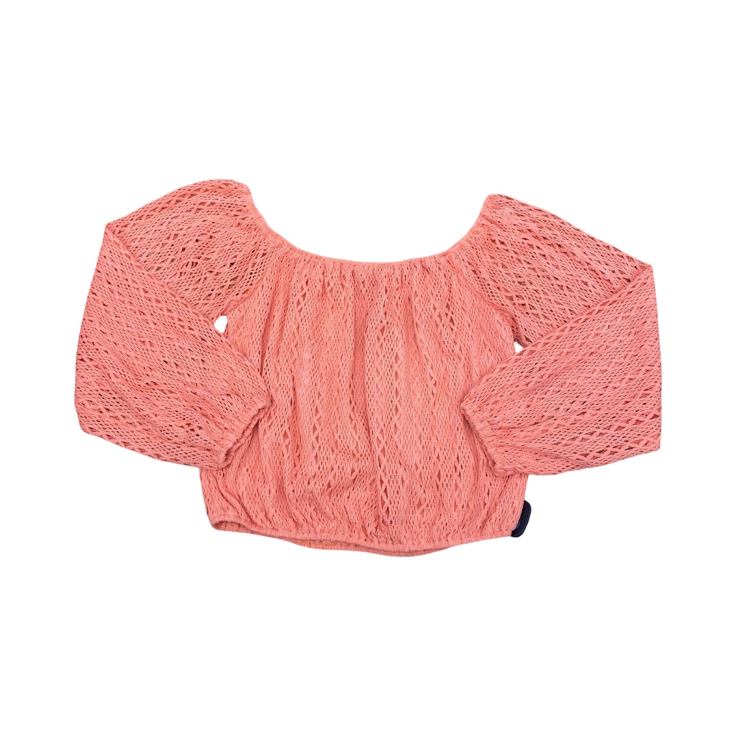 Top Ls By Daytrip In Coral, Size:M