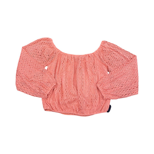 Top Ls By Daytrip In Coral, Size:M