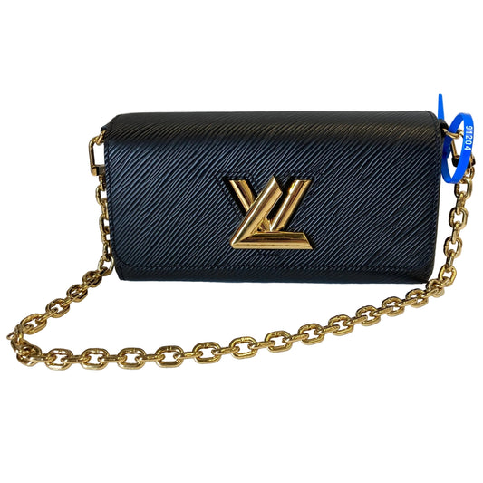 Handbag Luxury Designer By Louis Vuitton In Black, Size:Small