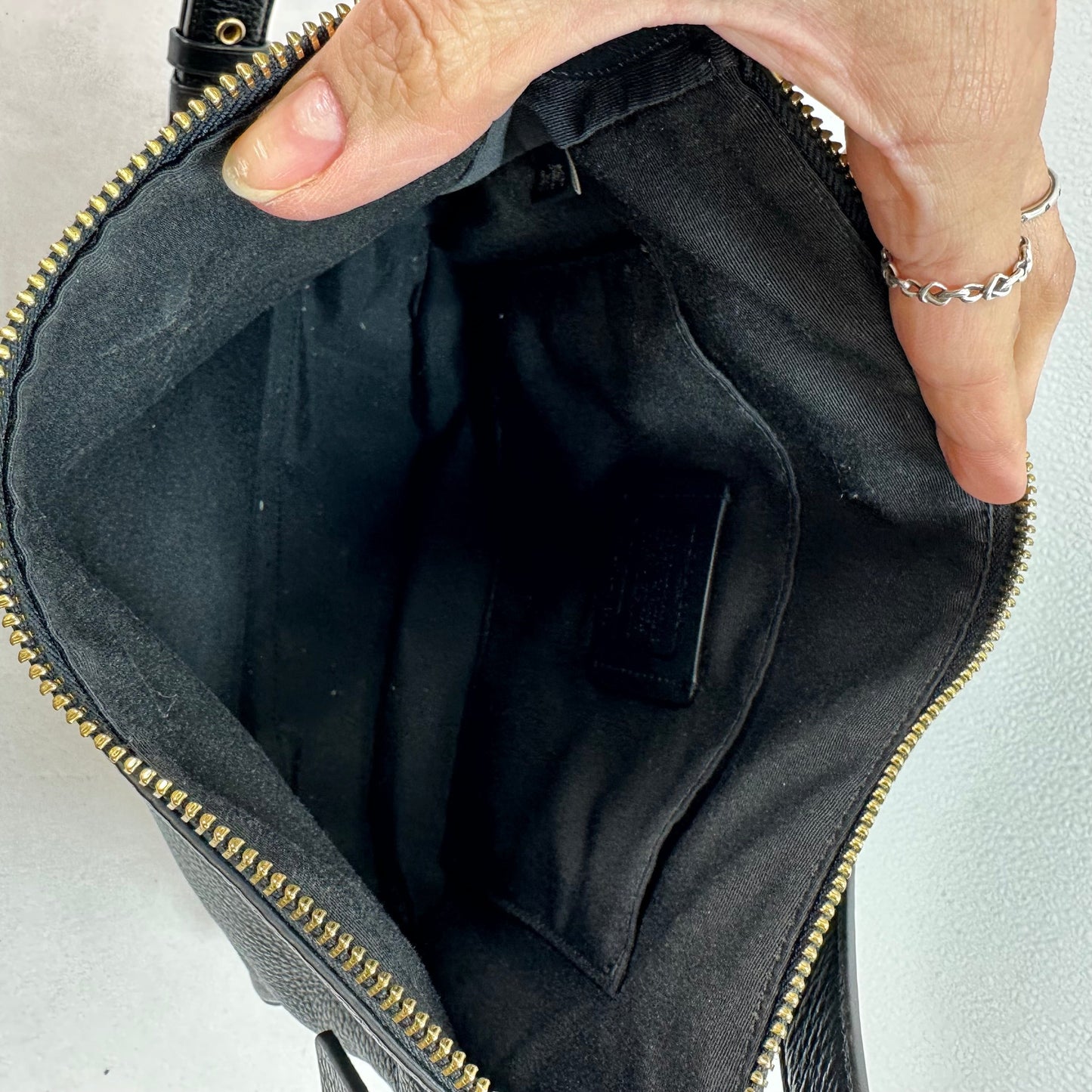 Crossbody Designer By Coach, Size: Medium