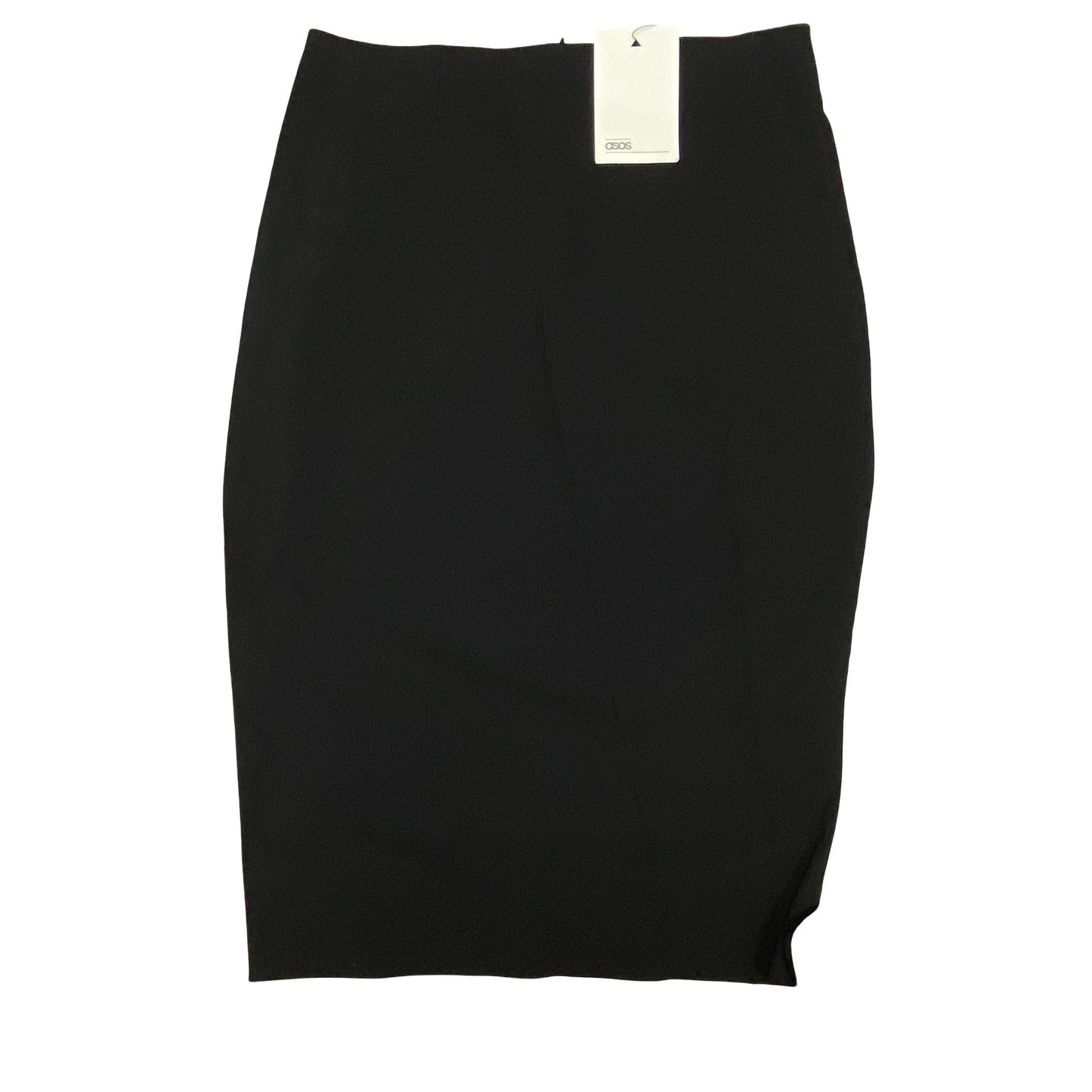 Skirt Midi By Asos In Black, Size:4