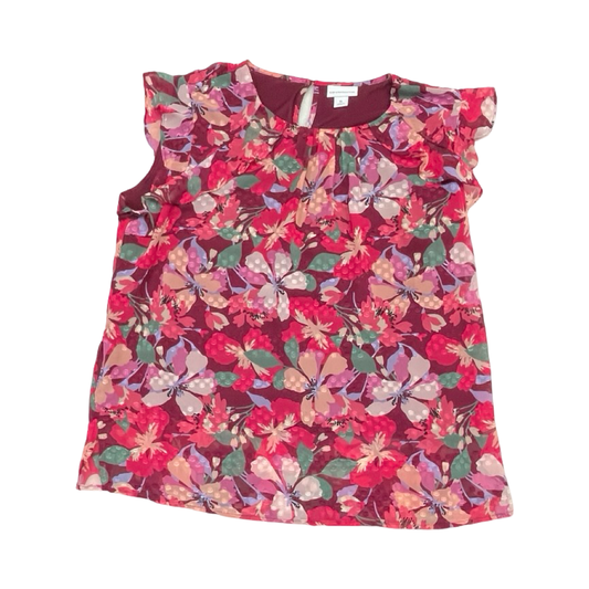 Top Sleeveless By Liz Claiborne In Multi, Size:Xl