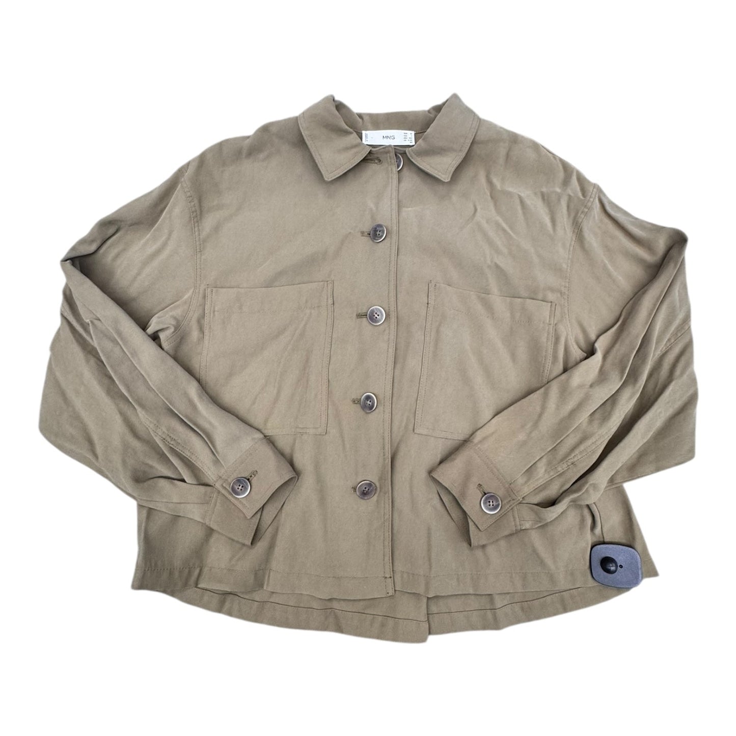 Blazer By Mng In Olive Green, Size:2