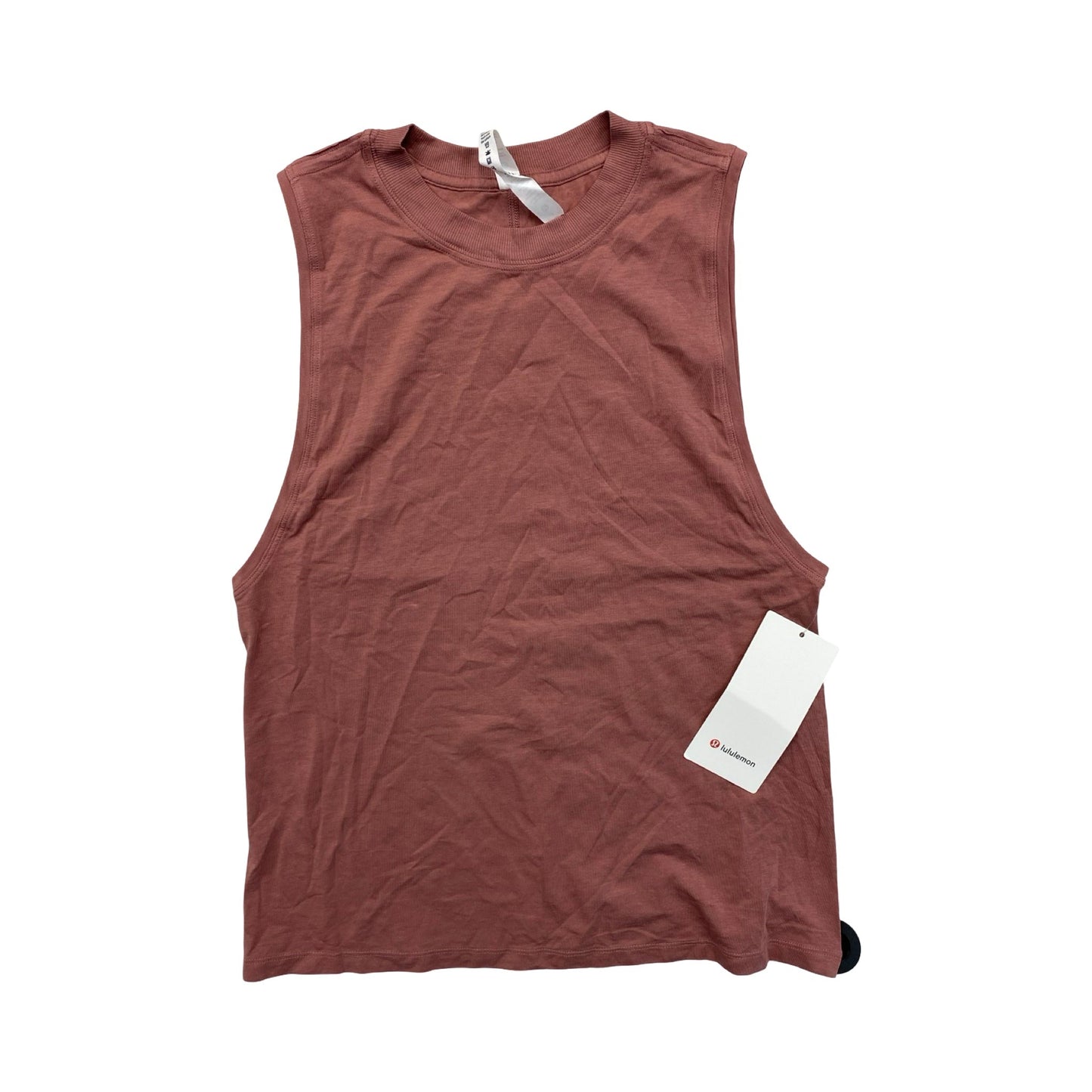 Athletic Tank Top By Lululemon In Mauve, Size:2