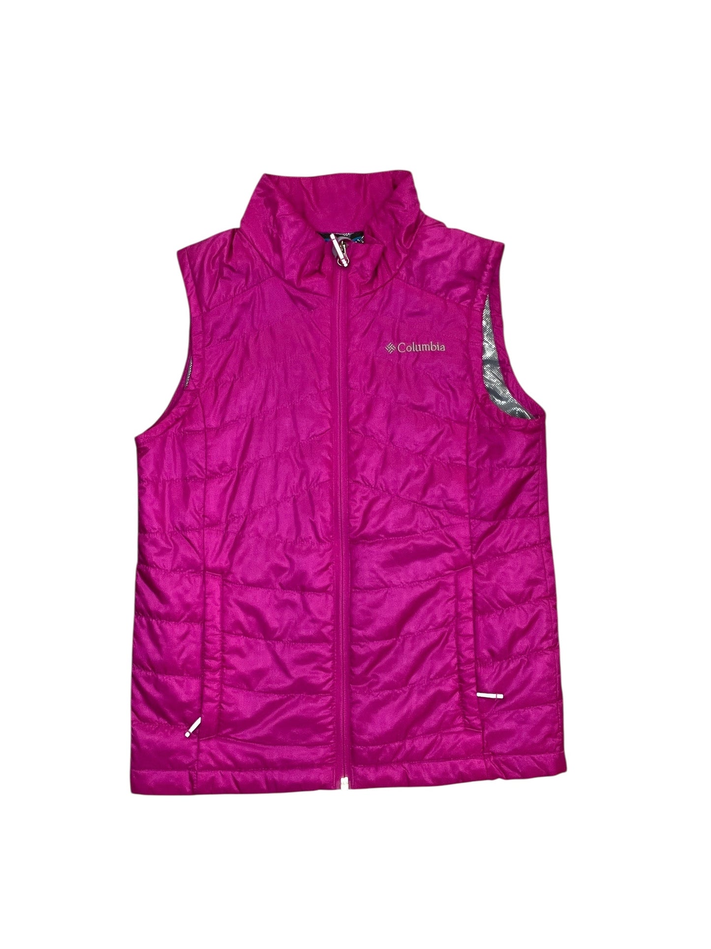 Vest Puffer & Quilted By Columbia In Pink, Size:M