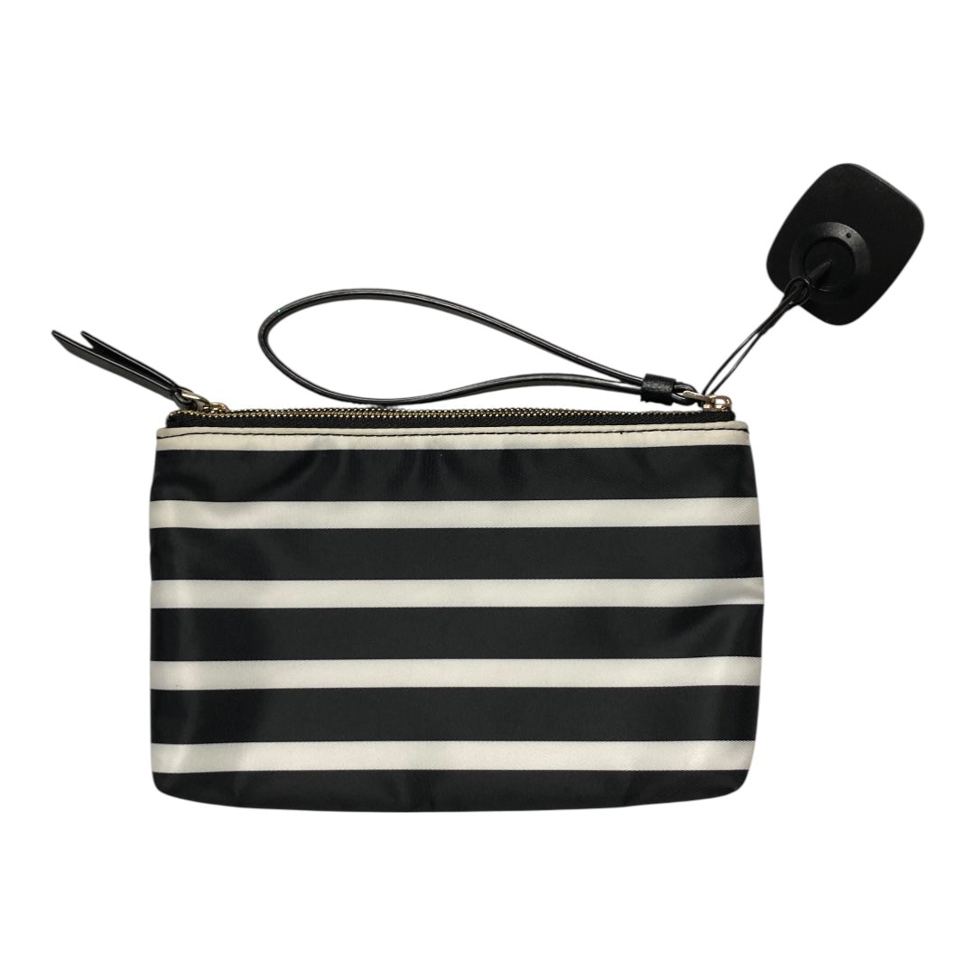 Wristlet Designer By Kate Spade In Striped Pattern, Size:Medium