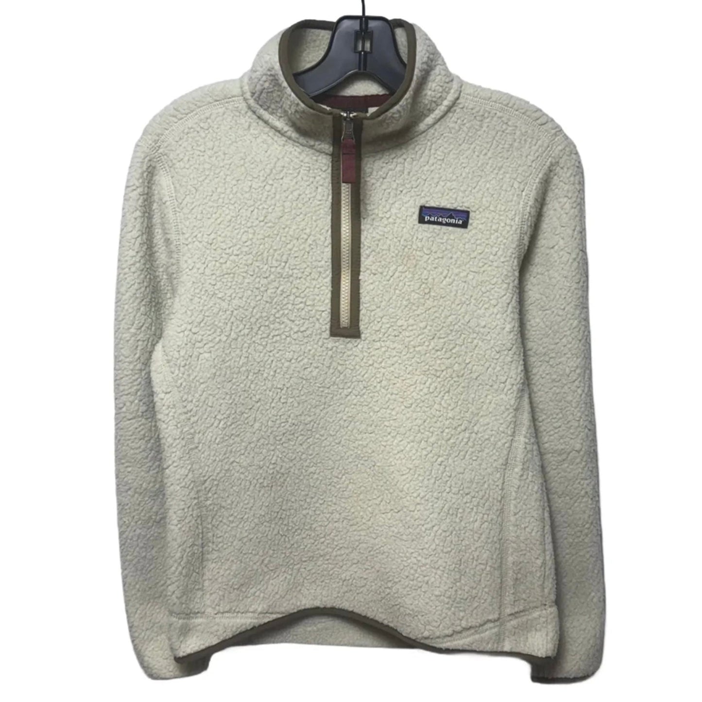 Athletic Fleece By Patagonia In Cream, Size: Xs
