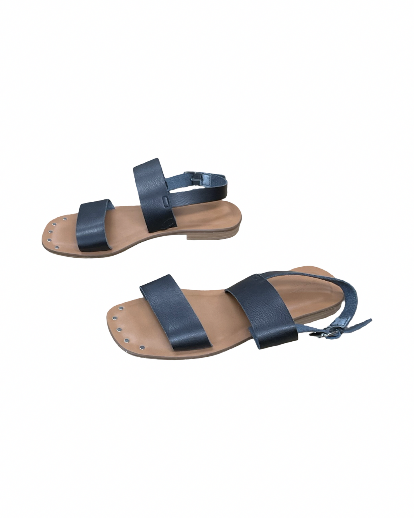 Sandals Flats By Universal Thread In Black, Size:7