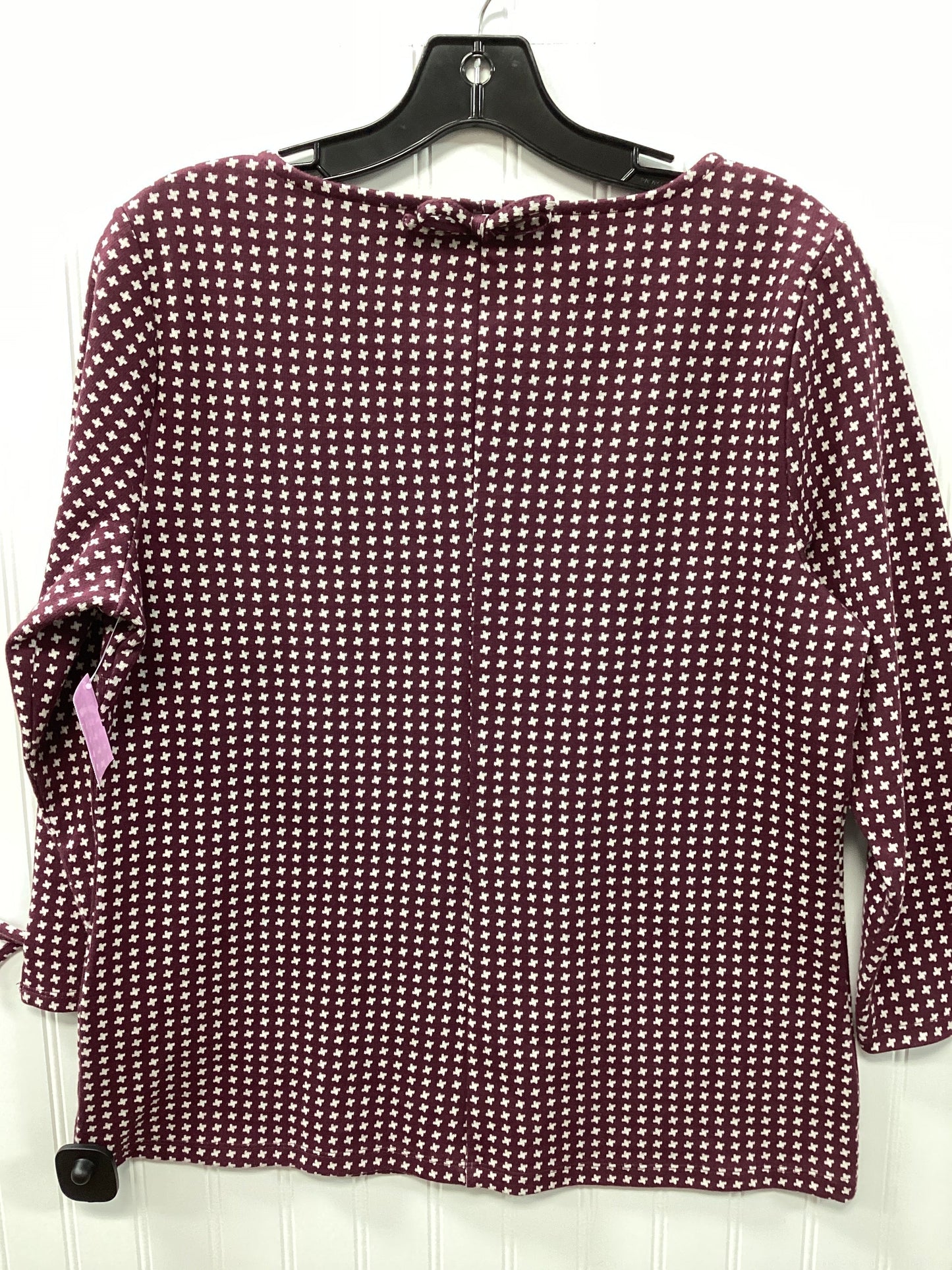 Top Ls By Talbots In Purple, Size:M