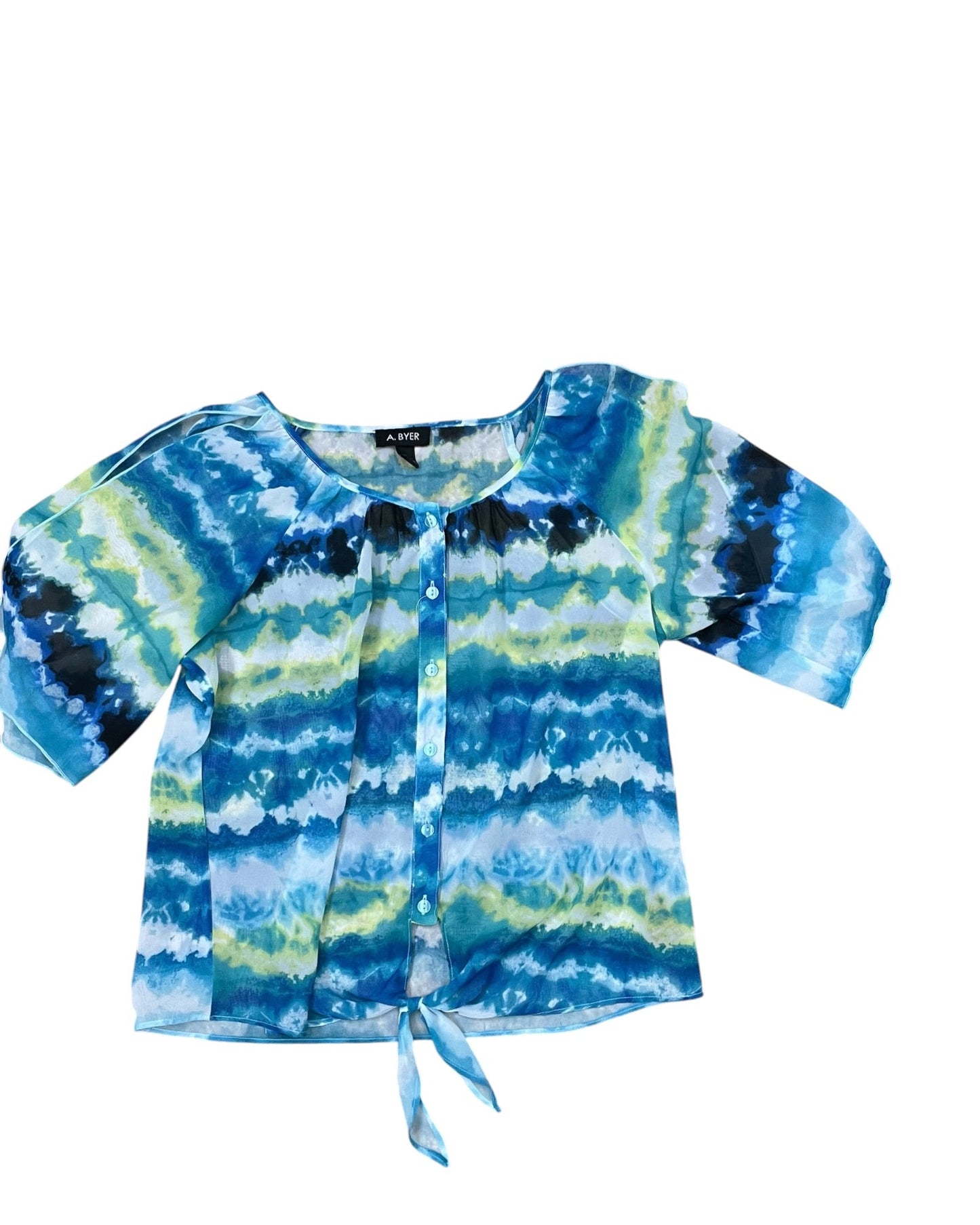 Top Ss By Iz Byer In Blue, Size:2X