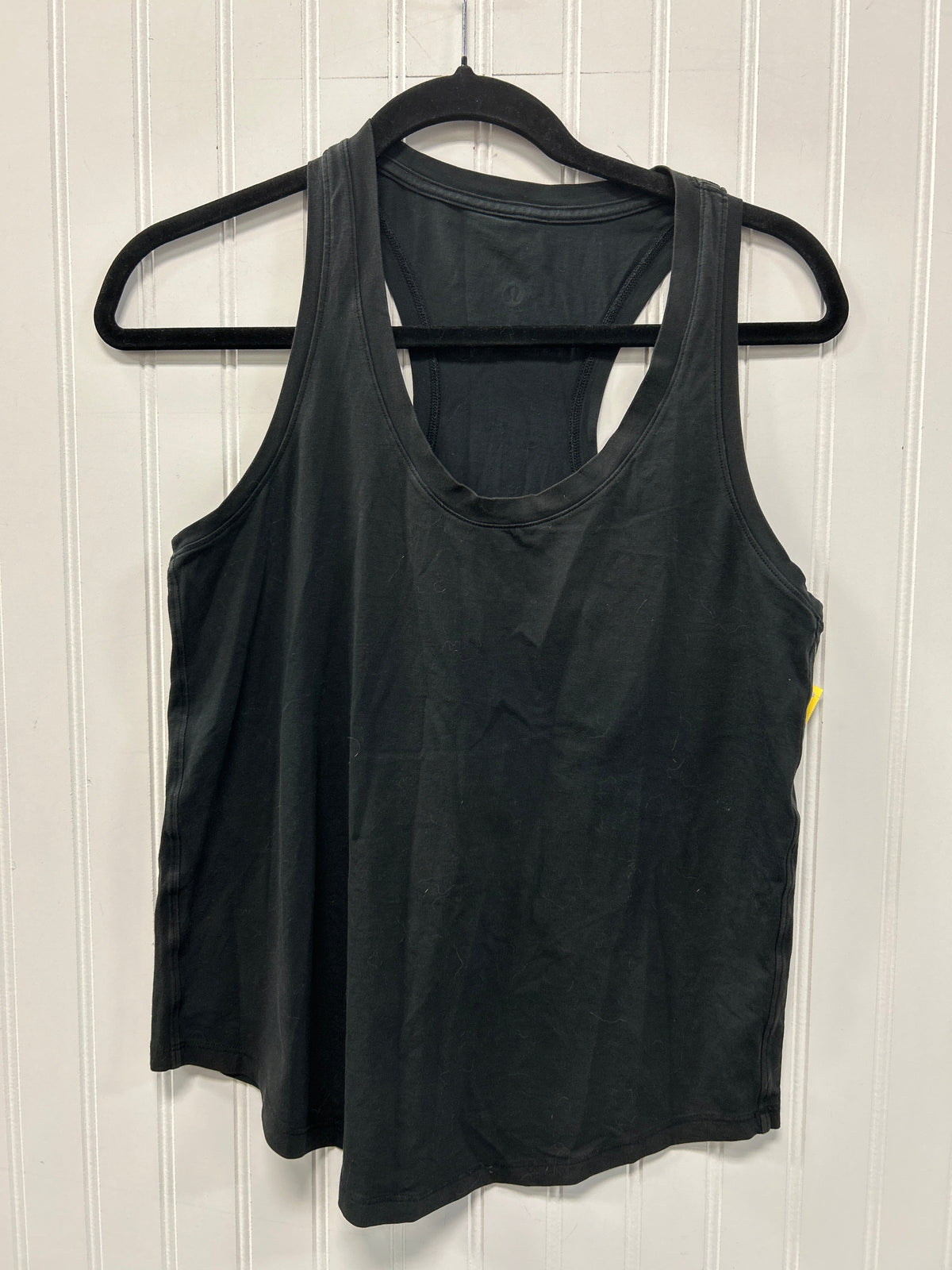 Athletic Tank Top By Lululemon In Black, Size:10