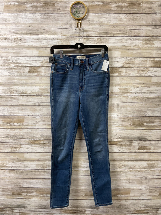 Jeans Skinny By Madewell In Blue Denim, Size:0