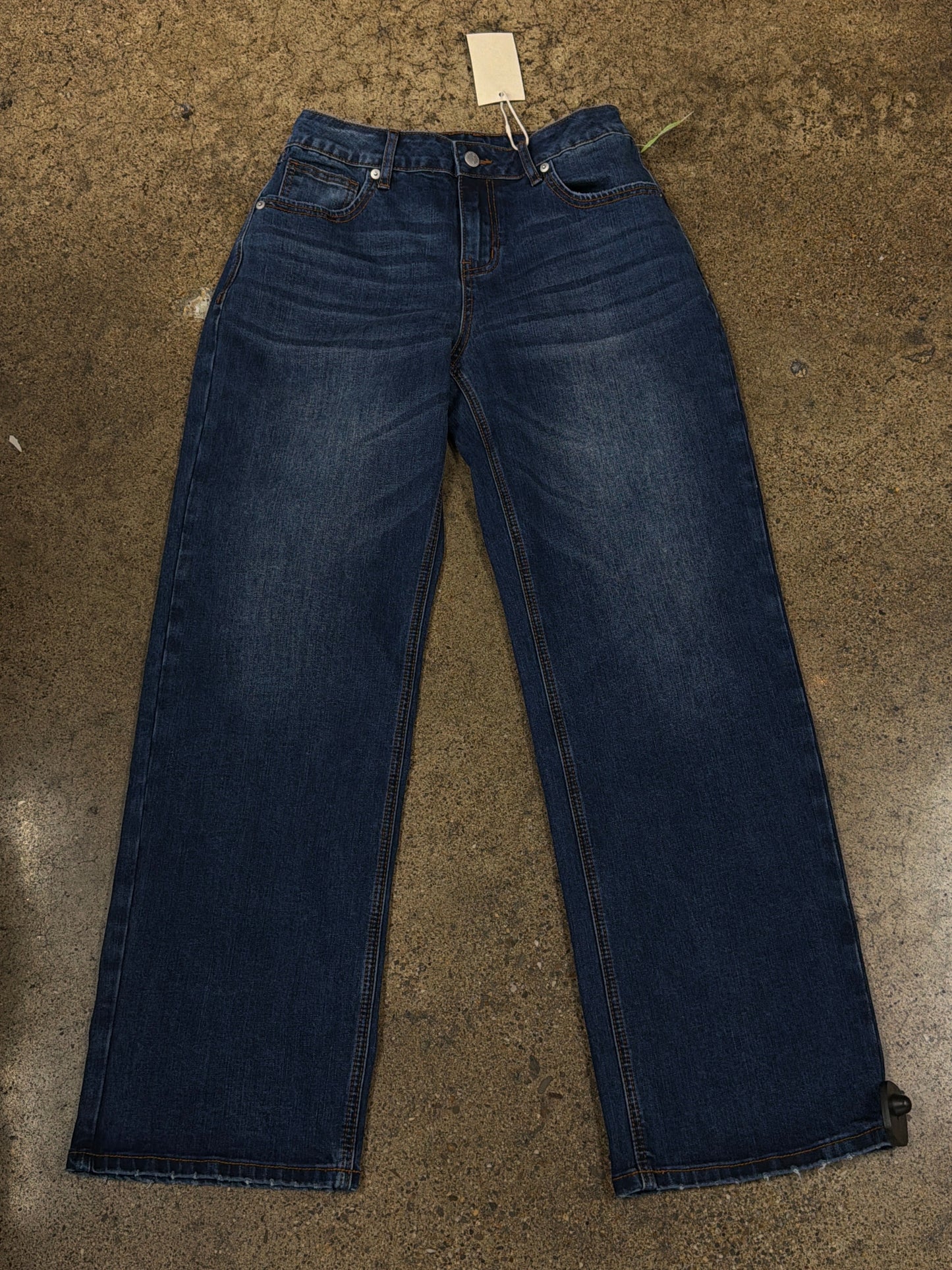 Jeans Wide Leg By Clothes Mentor In Blue Denim, Size:S