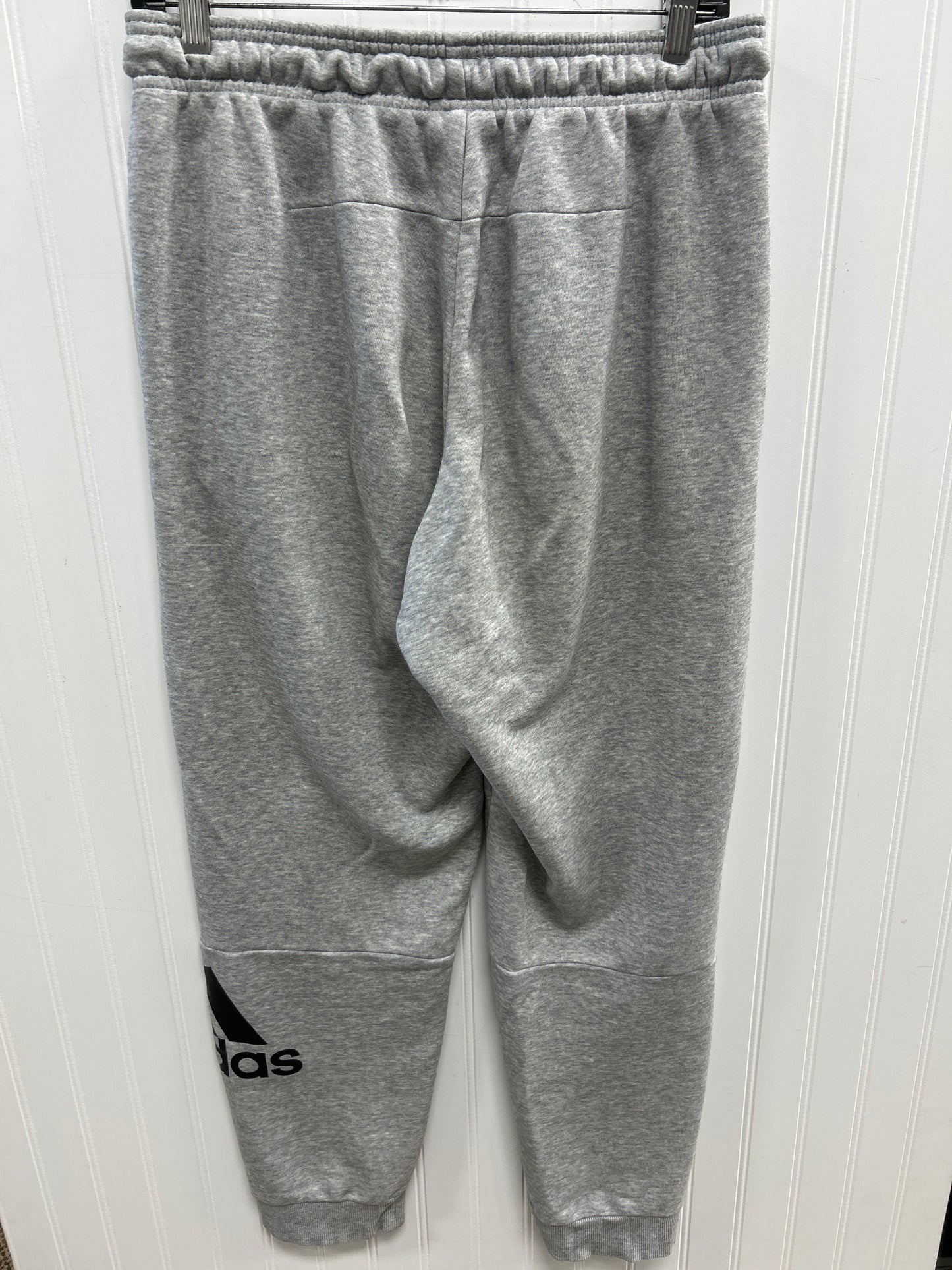Athletic Pants By Adidas In Grey, Size:M