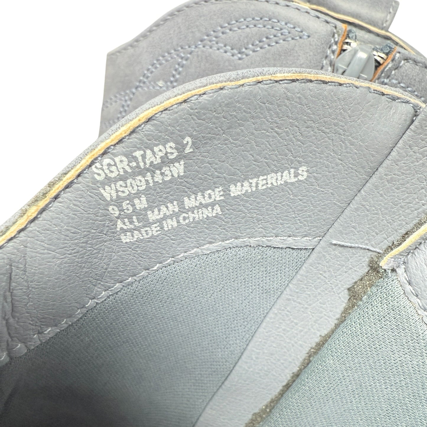 Taps Western Booties By Sugar In Blue, Size: 9.5