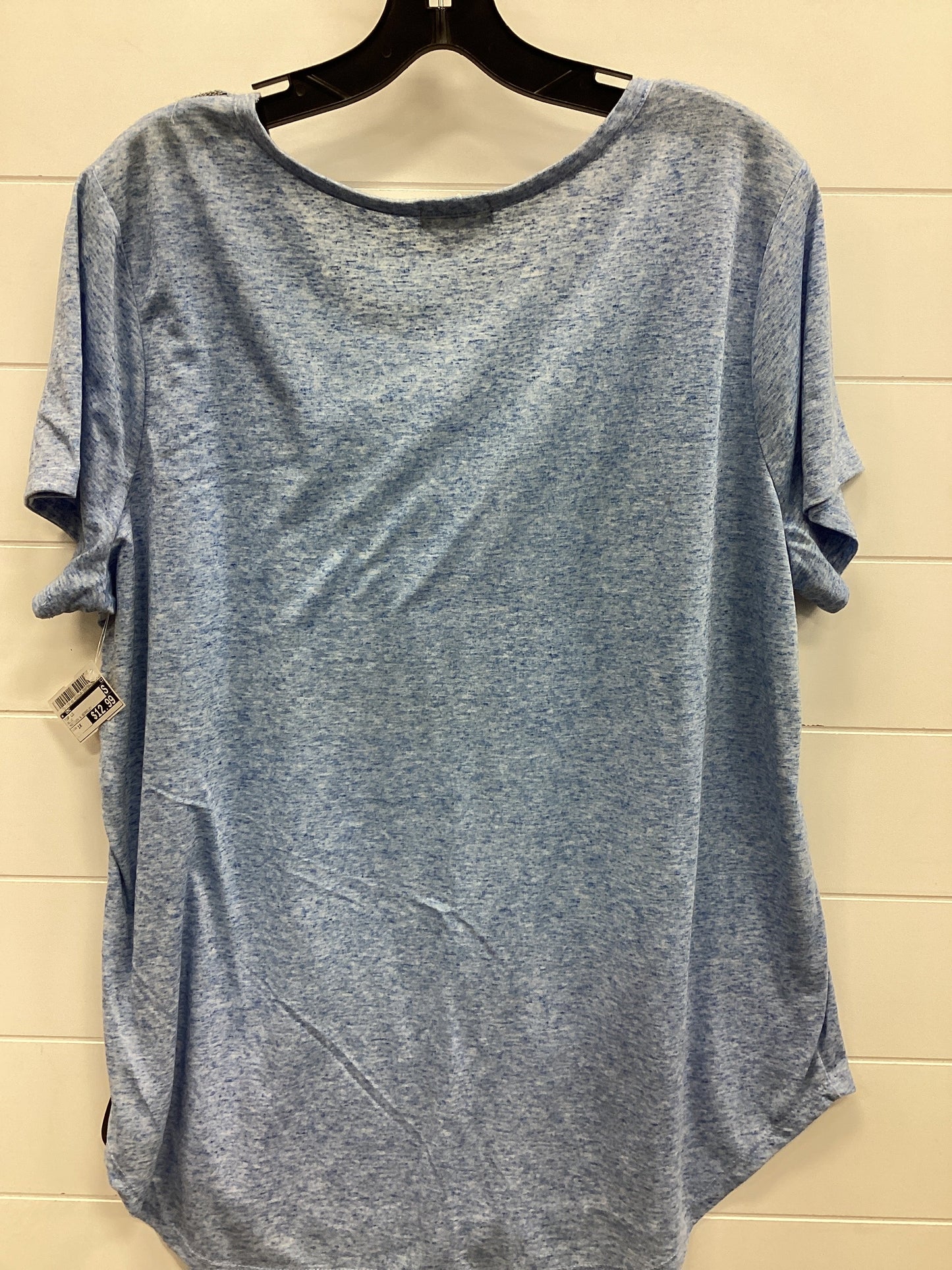 Top Ls By Cmc In Blue, Size:1X