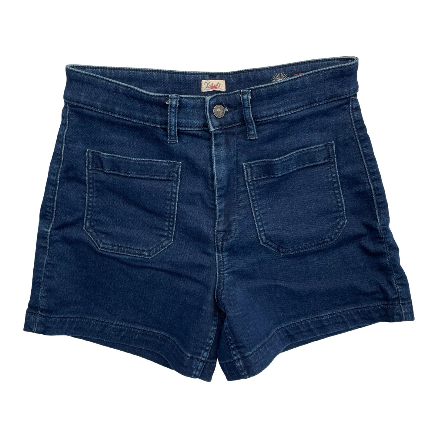 Shorts By Faherty In Blue Denim, Size:4