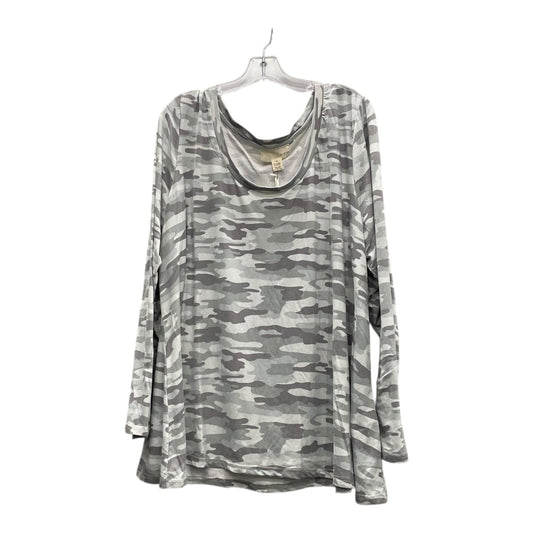 Top Ls By By Design In Green, Size:4X