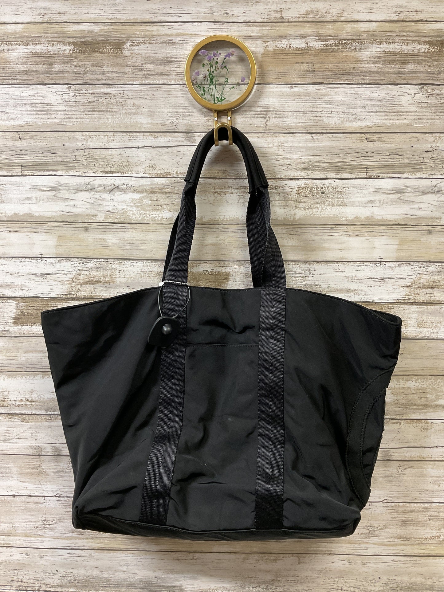 Handbag Designer By Tory Burch In Black, Size:Large