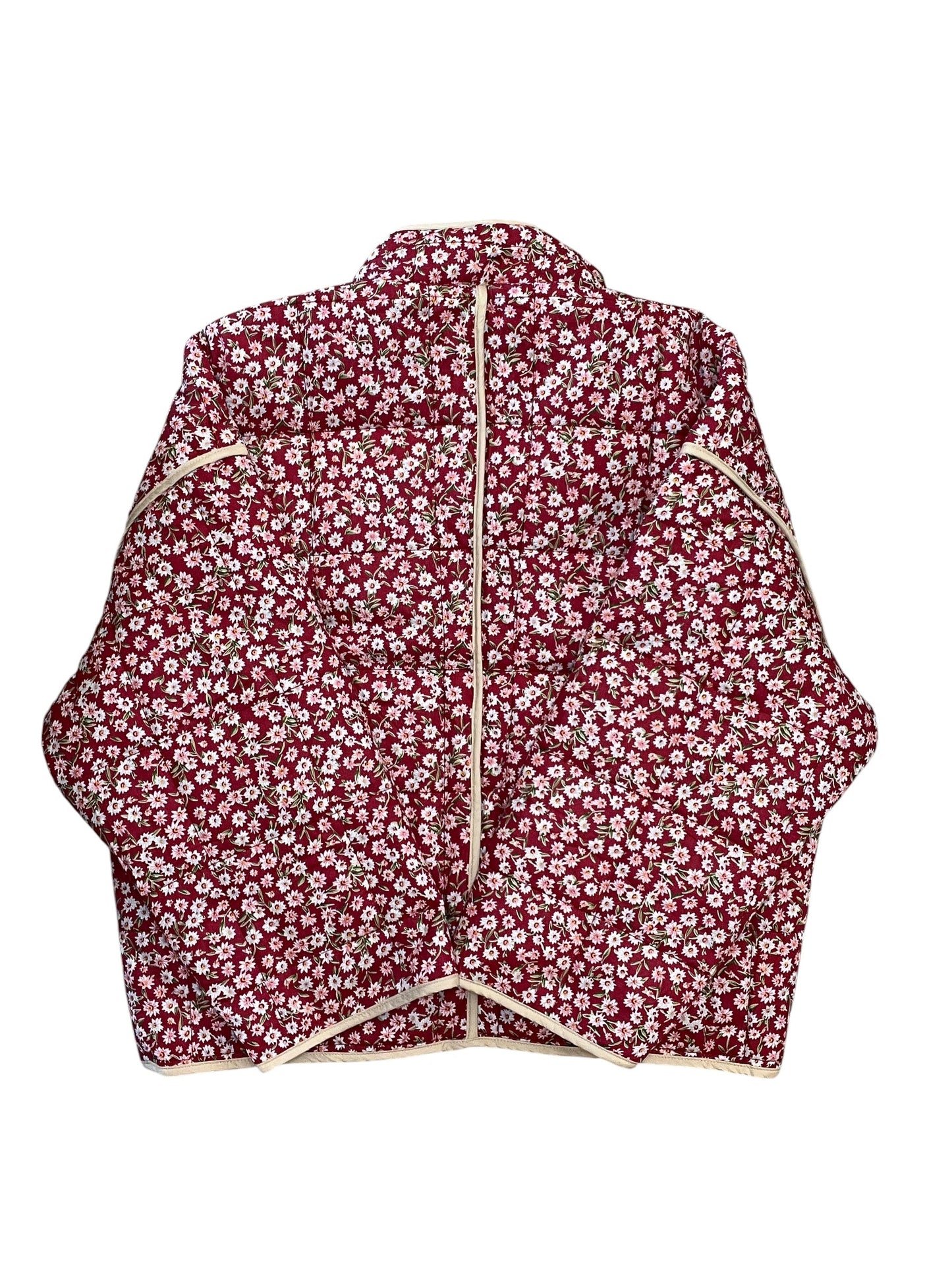 Jacket Puffer & Quilted By Clothes Mentor In Pink, Size:M