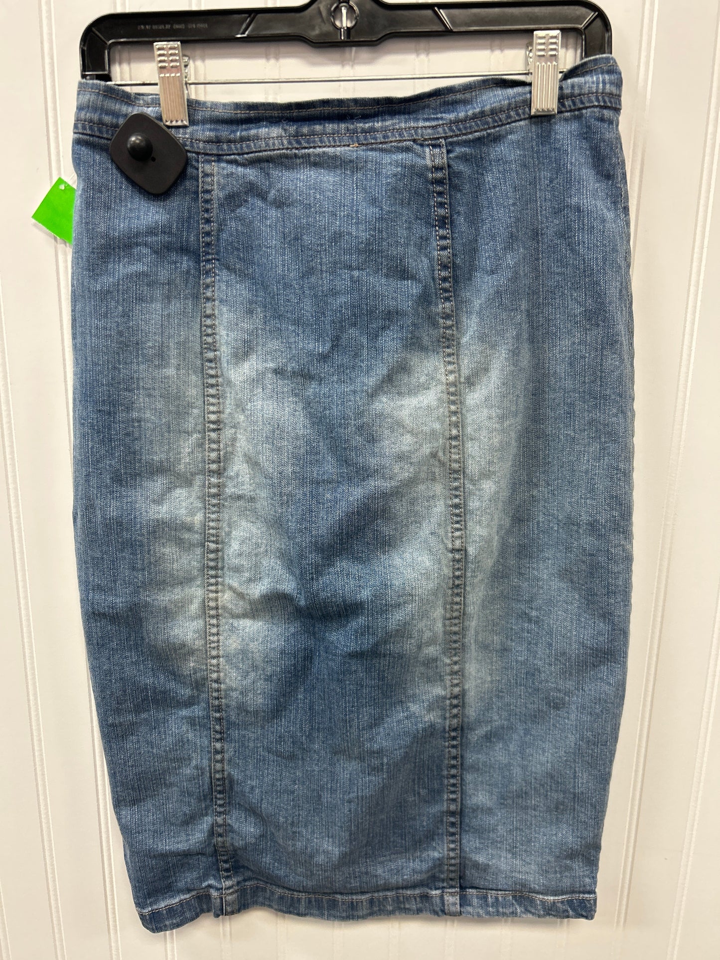 Skirt Maxi By Current Air In Blue Denim, Size:M