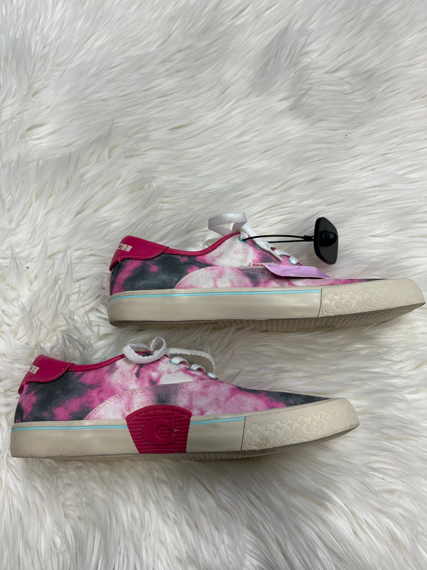 Shoes Designer By Coach In Pink, Size:9.5