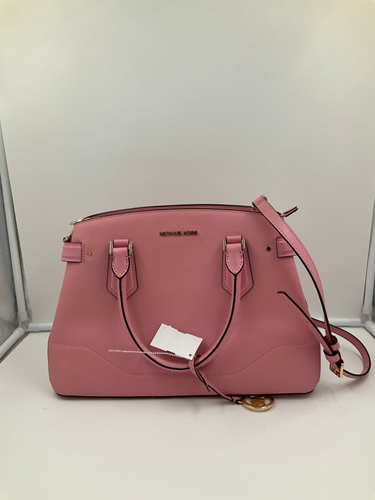 Crossbody Designer By Michael Kors In Pink, Size:Large