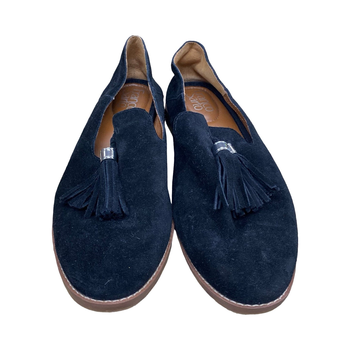Shoes Flats By Franco Sarto In Black, Size:8.5
